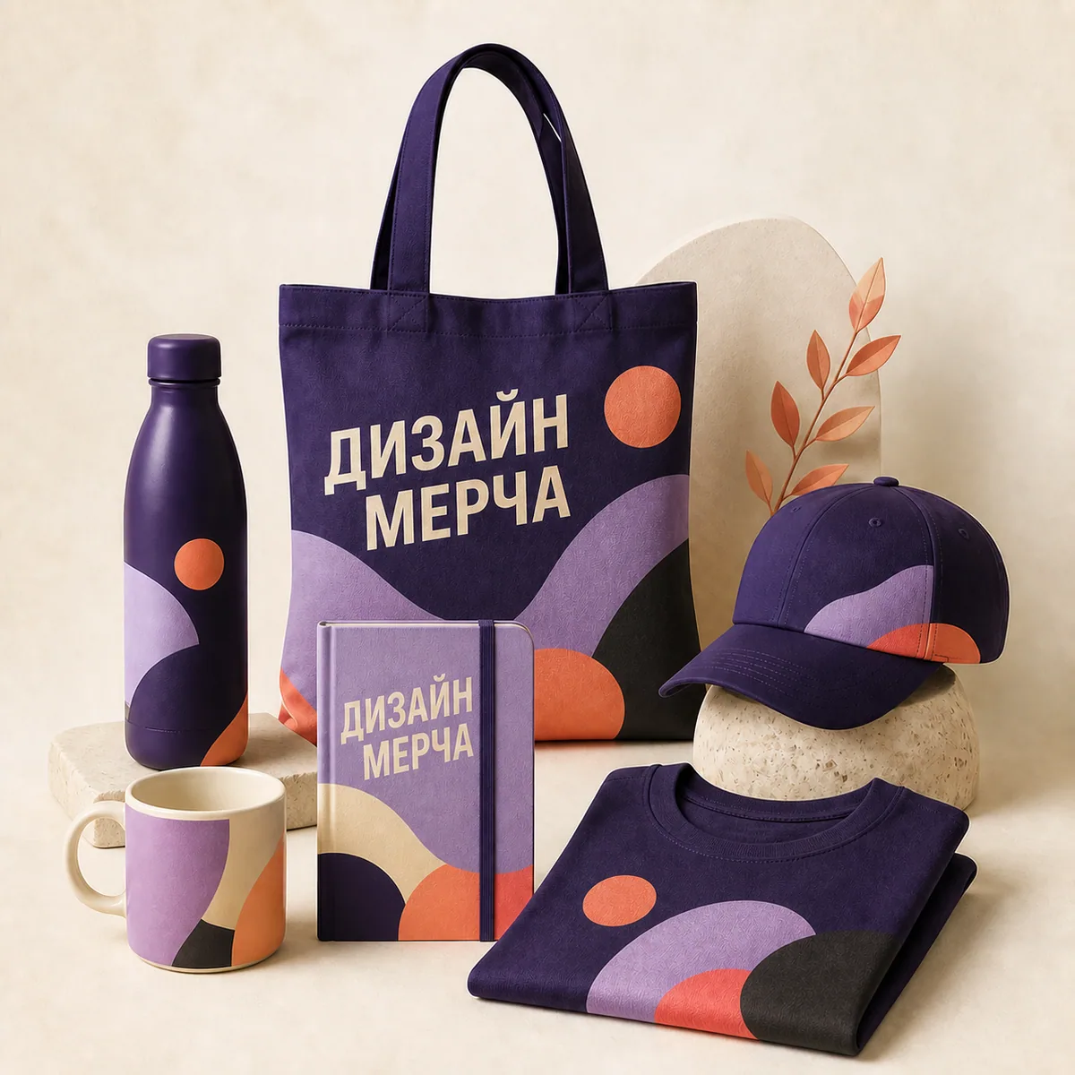 Иллюстрация: Создать дизайн мерча