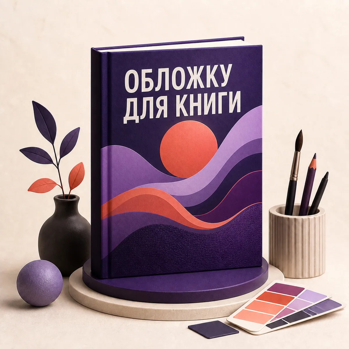 Иллюстрация: Создать обложку для книги